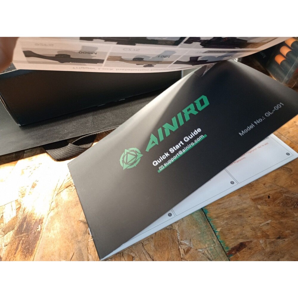 AINIRO Smart Biometric Gun Trigger Lock With Key - Picture 4 of 6